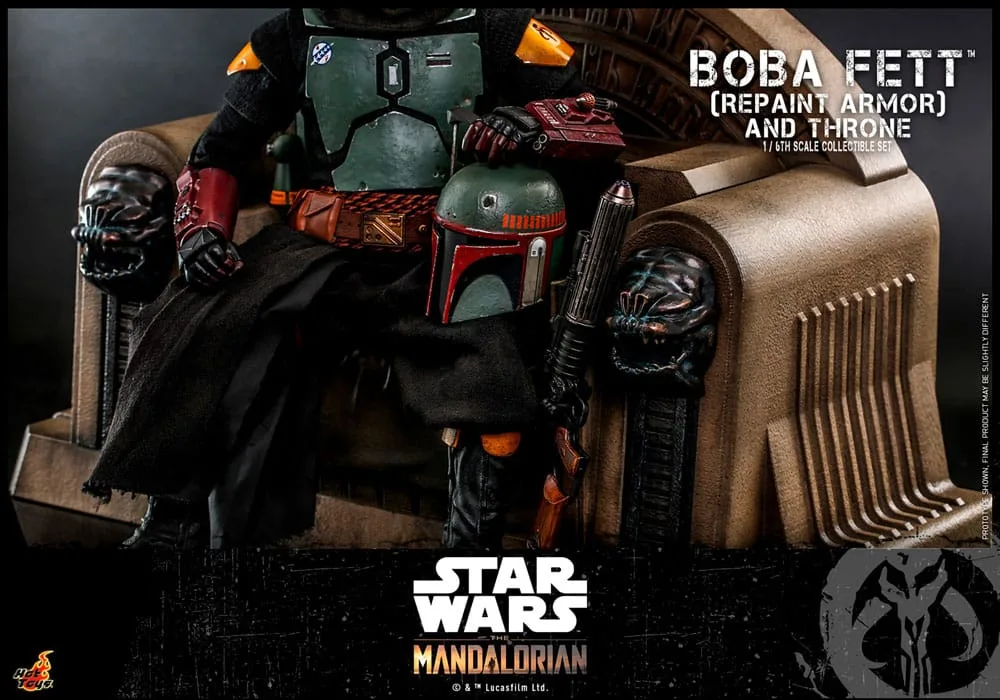 Star Wars Actionfigur – Boba Fett mit Thron Special Edition 30 cm 8