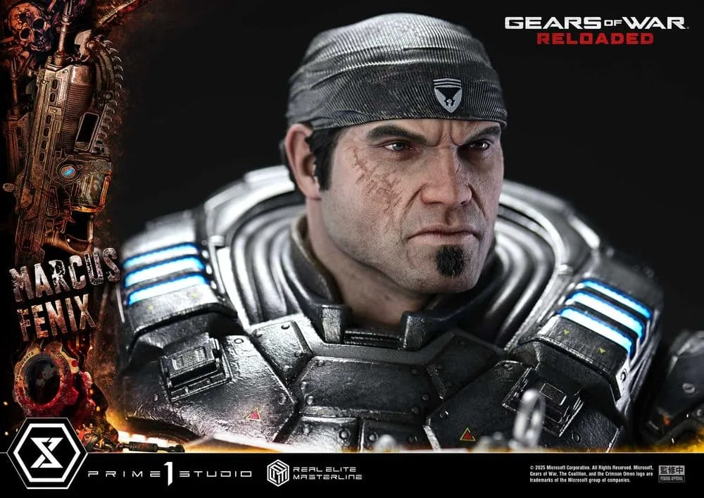Gears of War Statue – Marcus Fenix Ultimate 97 cm 15