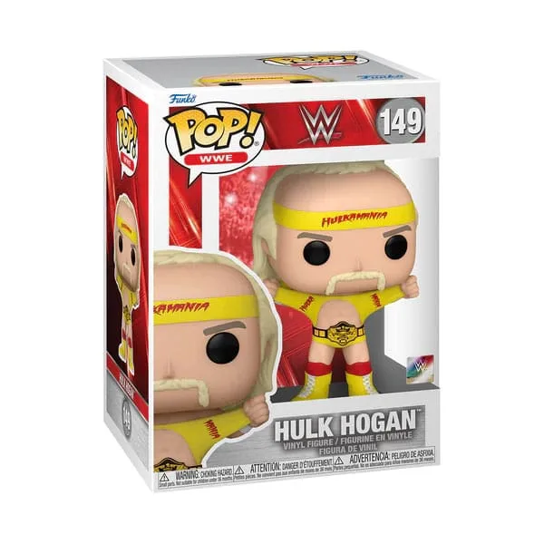 WWE Funko Pop! Figuur – Hulkamania met kampioensriem 9 cm 2