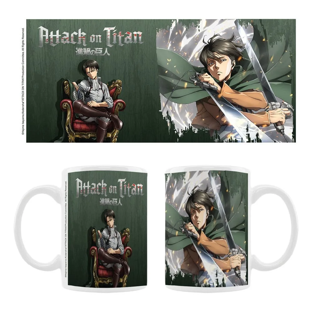 Attack on Titan Ceramic Mug – Levi 320 ml