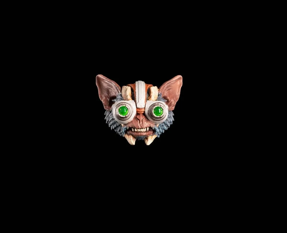 Cosmic Legions actiefiguuraccessoires – Heads Pack 4