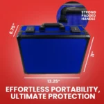 Evoretro Graded Card Storage Box – Blue 90 Slab Capacity 6