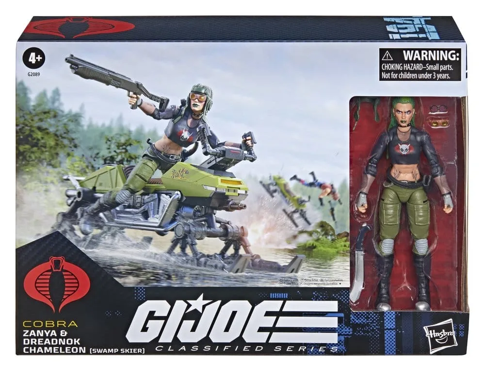 G.I. Joe Figure & Vehicle Set – Zanya & Dreadnok Chameleon 15 cm 5