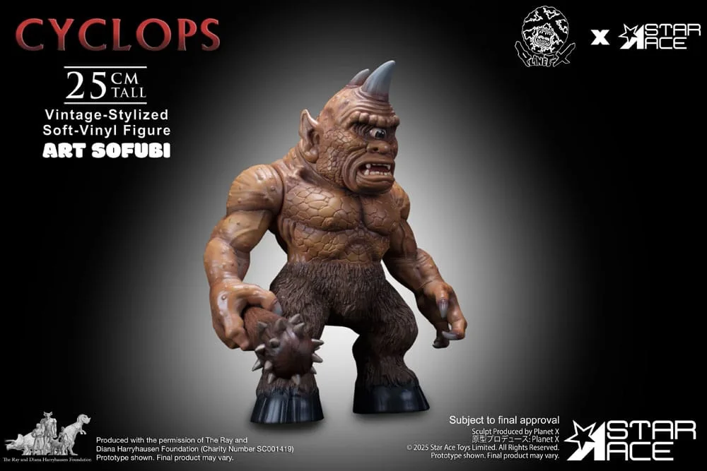 Ray Harryhausen Vinyl Statue – Vintage Cyclops 25 cm 2
