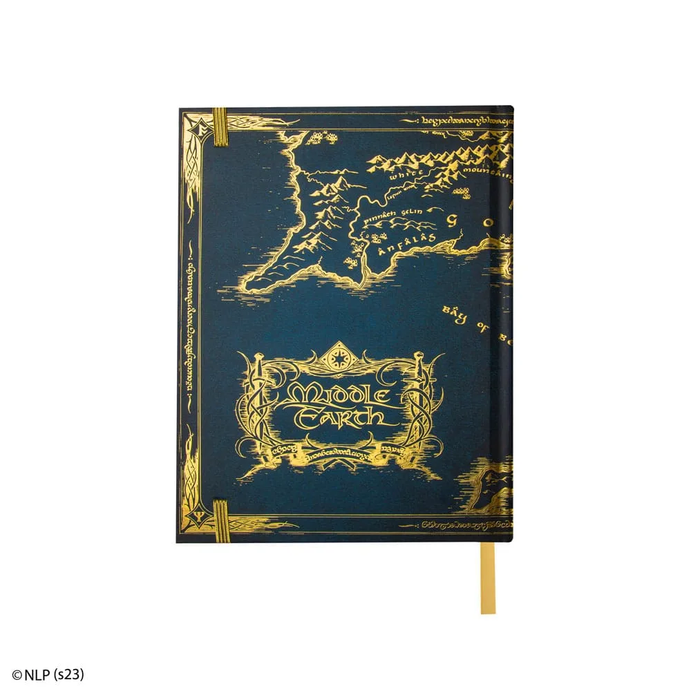 Lord of the Rings Notebook – Map of Middle-earth 5