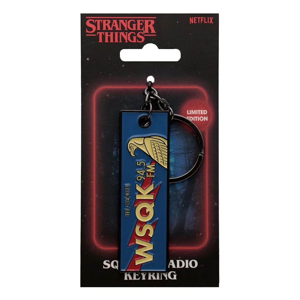 Stranger Things Keychain – The Squawk Limited Edition 4