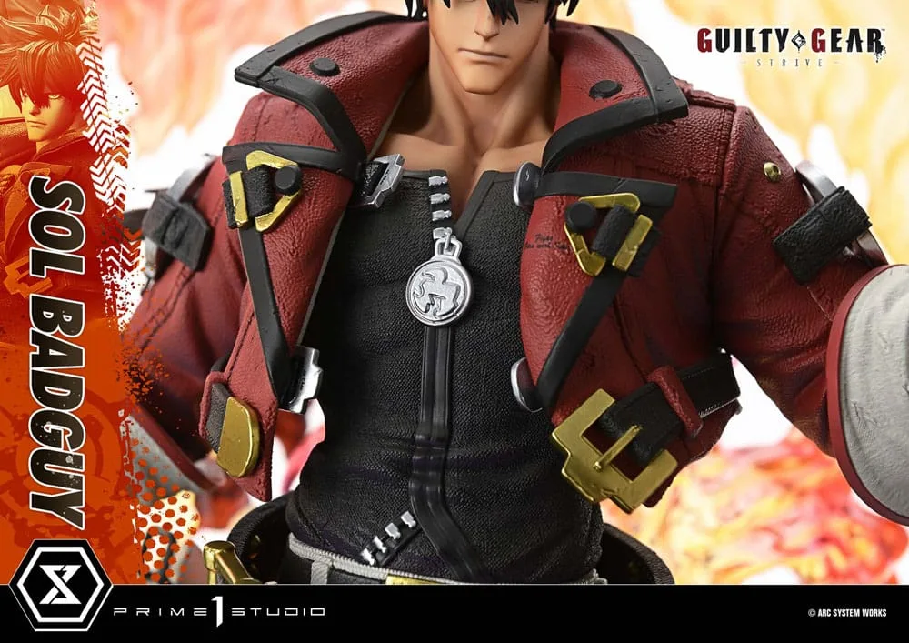 Guilty Gear Strive Statue – Sol Badguy Bonus Version 82 cm 35