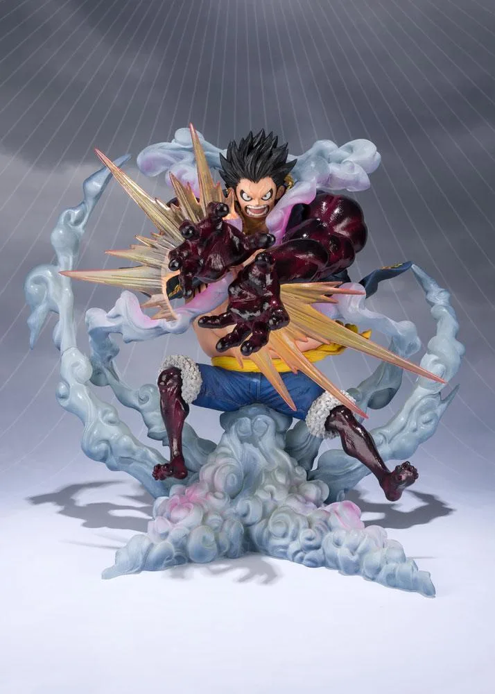 One Piece Statue – Luffy Gear 4 Leo Bazooka Reissue 18 cm 2