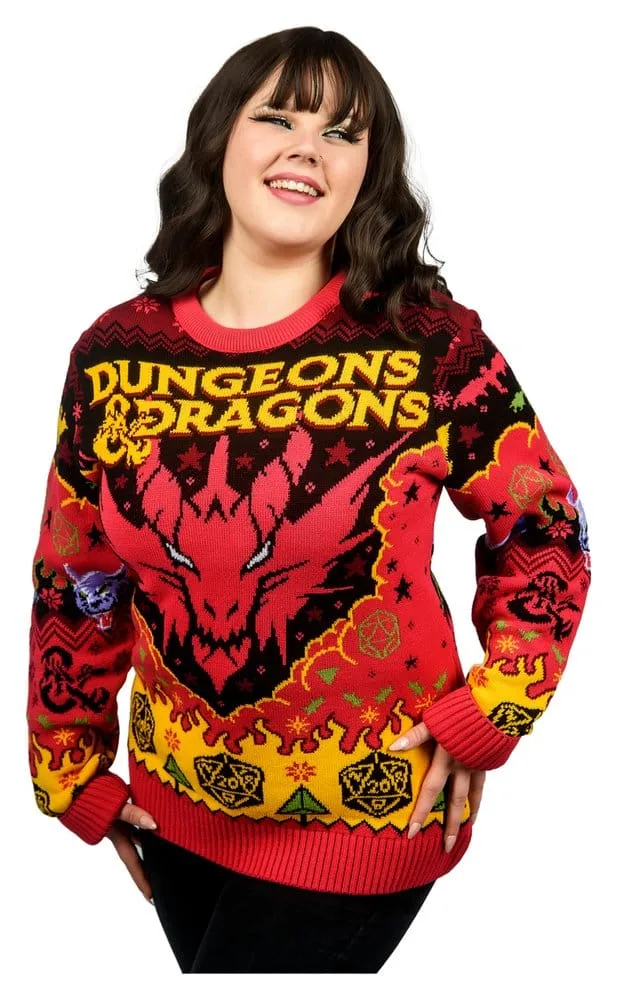 Dungeons & Dragons Sweater – Christmas Design M 4