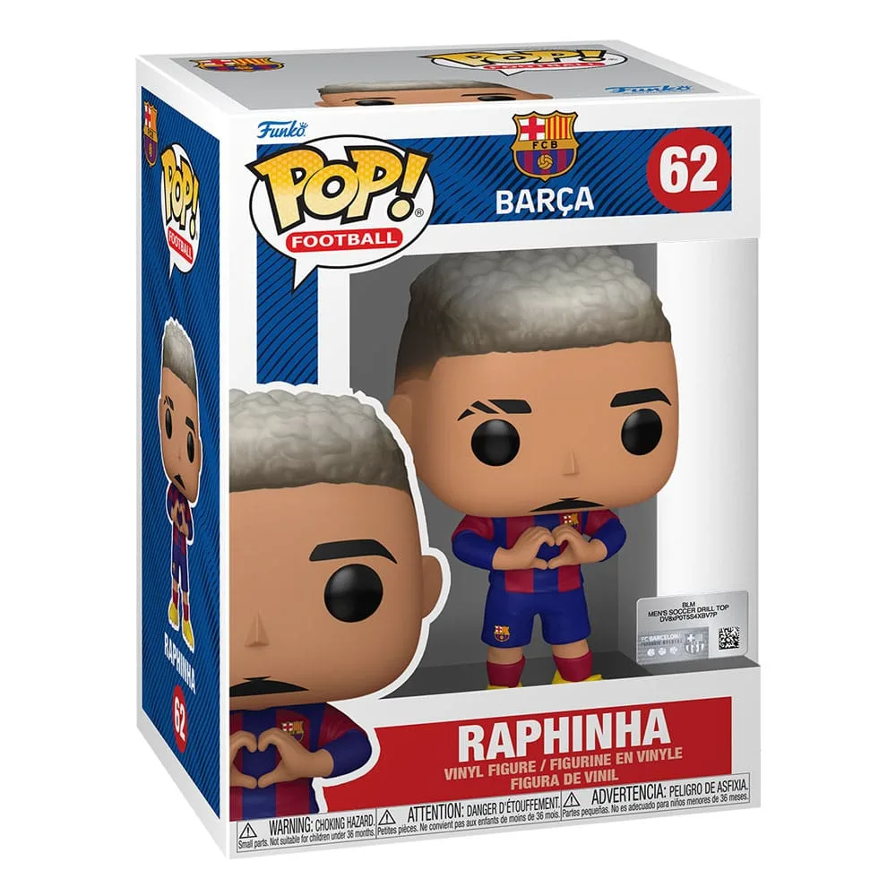 Barcelona Vinyl Figure – Raphinha Funko Pop 9 cm 2