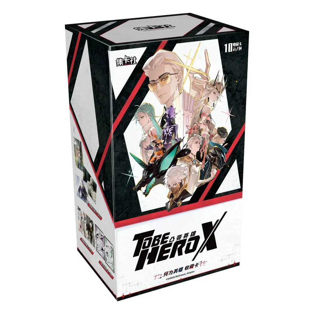 To Be Hero X Trading Card Game Display – Chinese Version