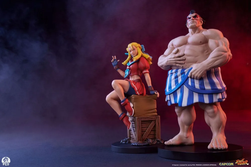Street Fighter Statue Set – Karin & E. Honda 1:10 Scale 14