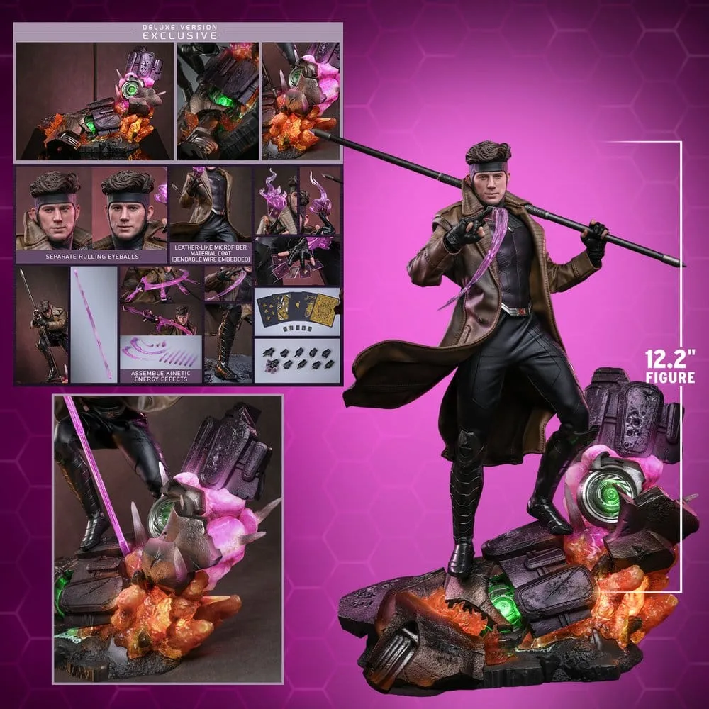 Avengers Doomsday Action Figure – Gambit Deluxe 1/6 31 cm 3