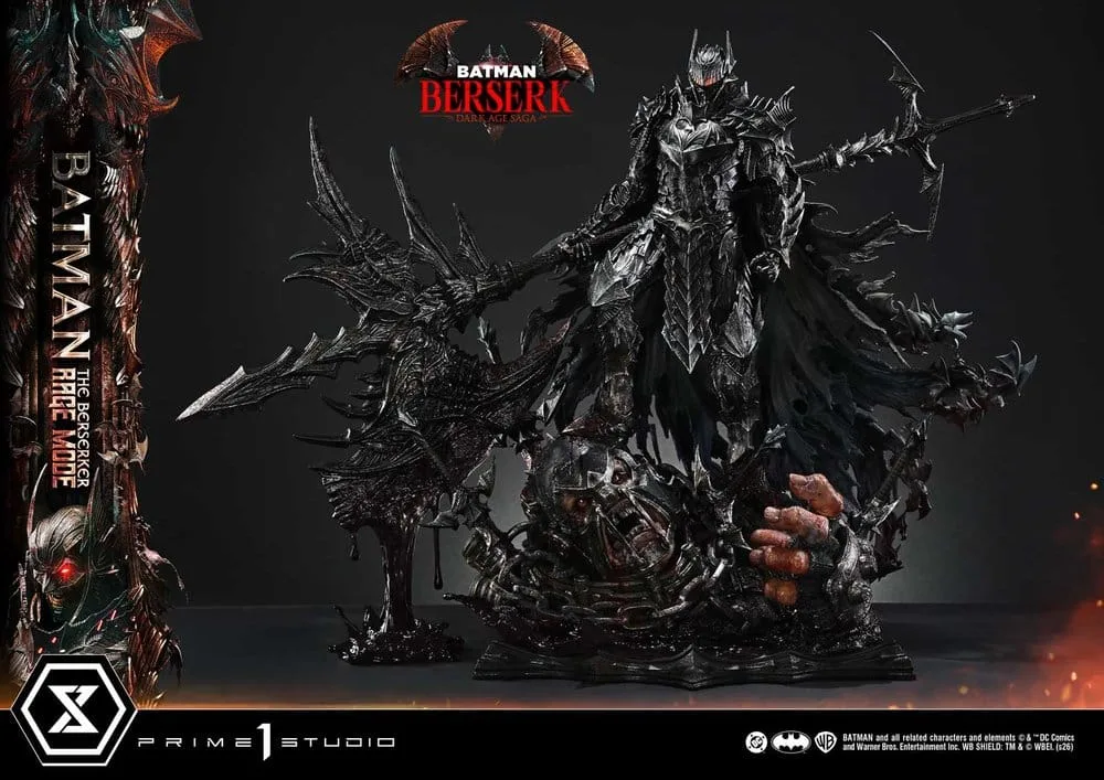 DC Comics Statue – Batman The Berserker Rage Mode 1/4 82 cm 5