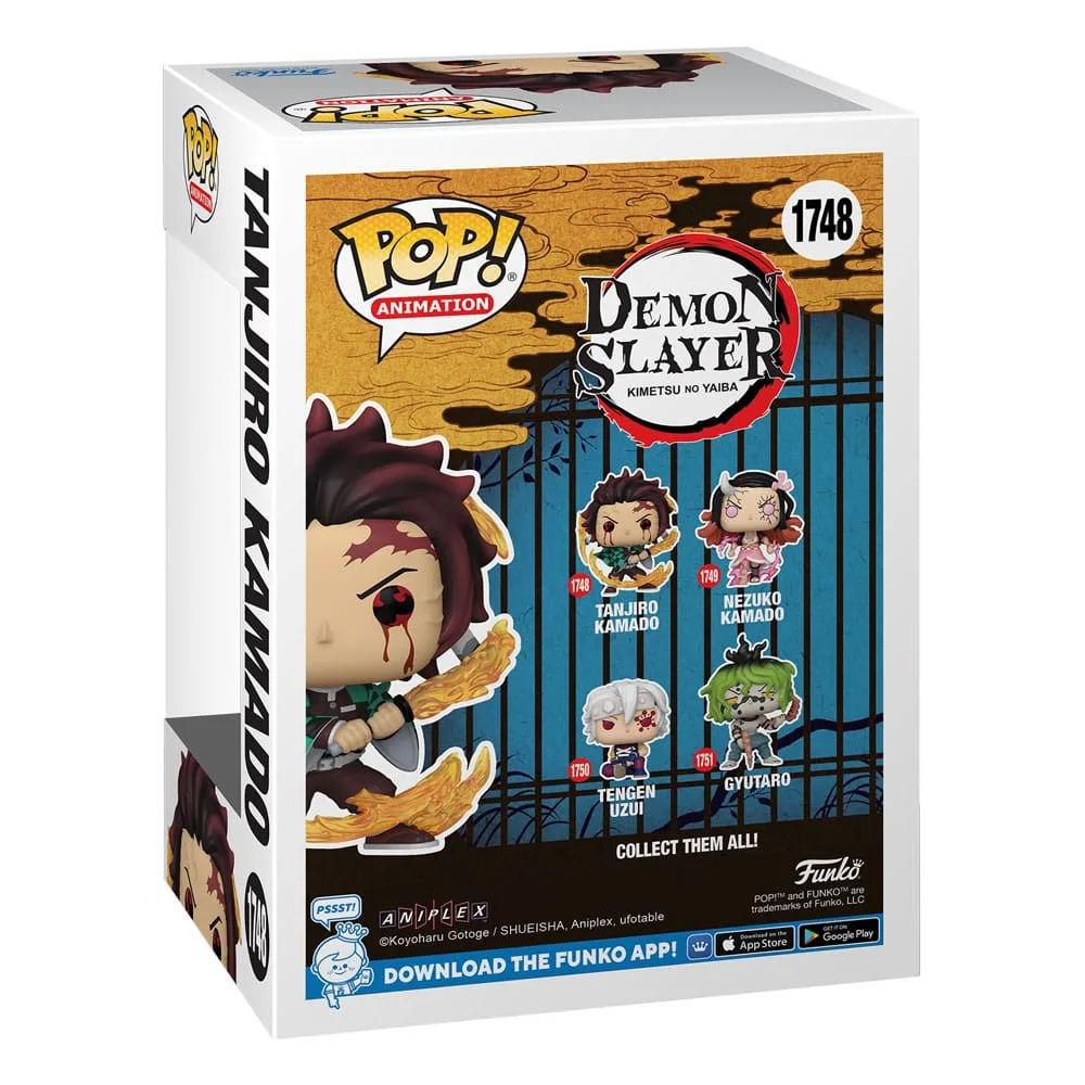 Demon Slayer Pop Vinyl Figure – Tanjiro Sun Breathing 9 cm 2