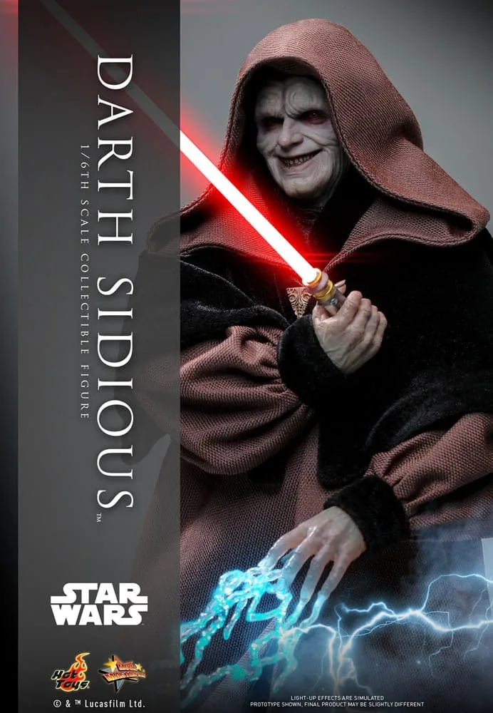 Star Wars Action Figure – Darth Sidious 1/6 Scale 29 cm 2
