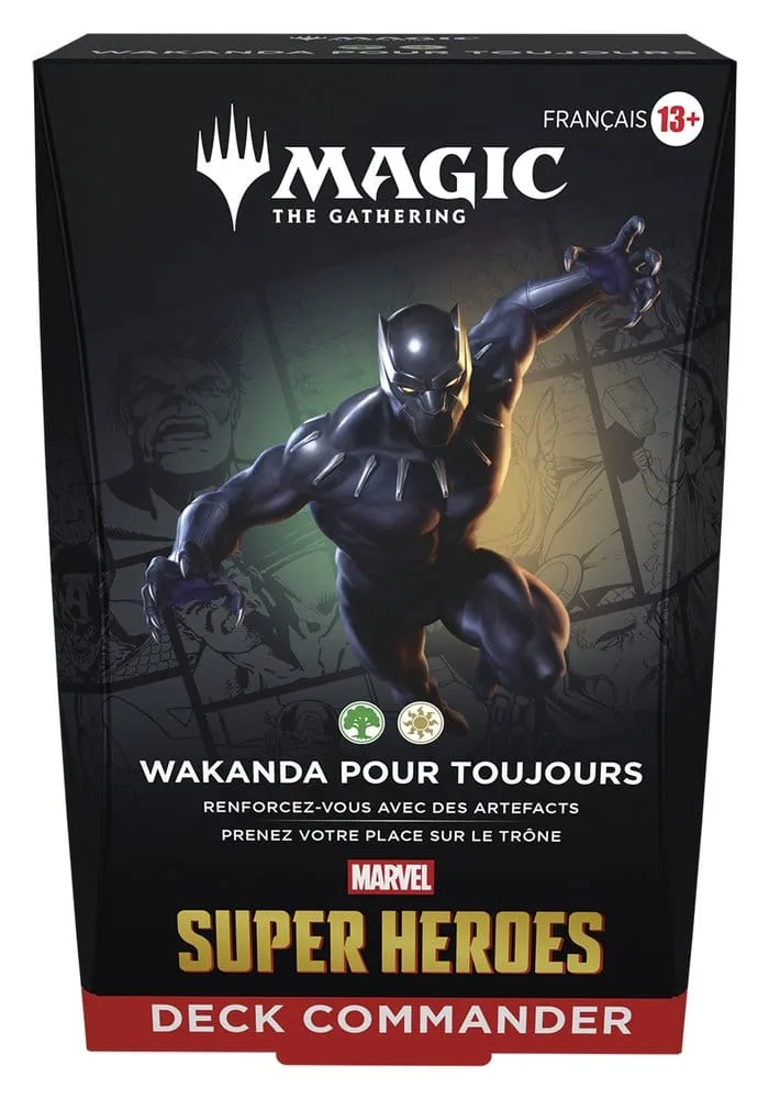 Magic the Gathering Commander Decks – Marvel French Case of 4 6