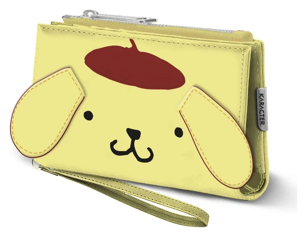 Sanrio Slim Wallet – Pompompurin Face 1