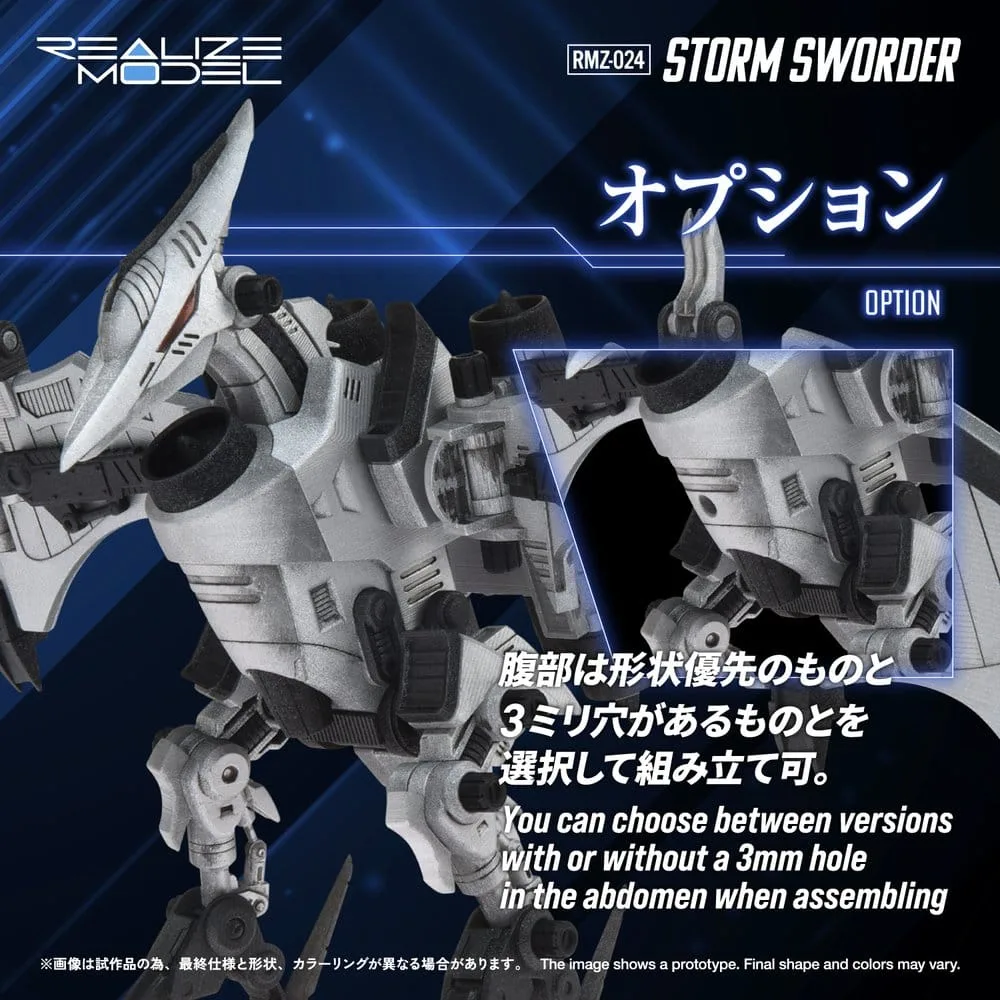 Zoids Model Kit – RMZ-024 Storm Sworder 1/100 Scale 11 cm 9