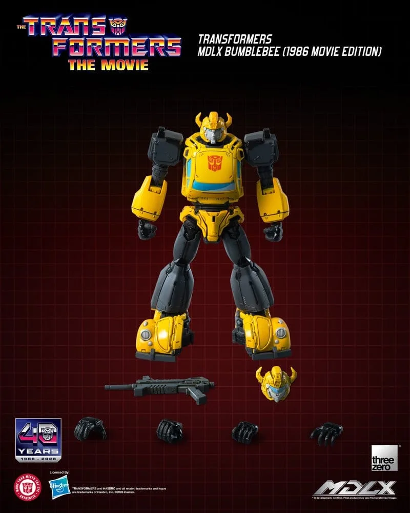 Transformers Action Figure – MDLX Bumblebee 1986 Movie 12 cm 2
