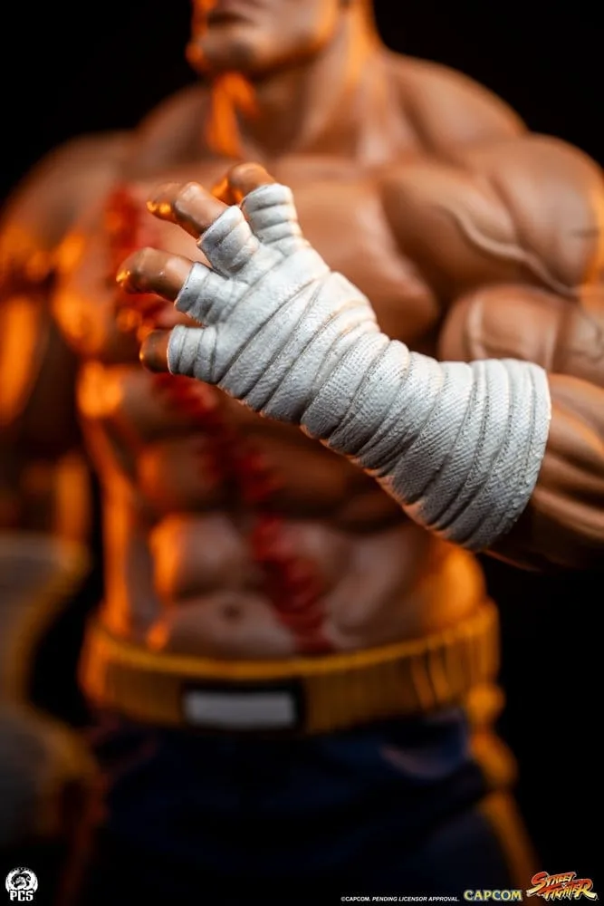 Street Fighter Statue Set – Street Jam Sagat and Juli 1/10 24 cm 6