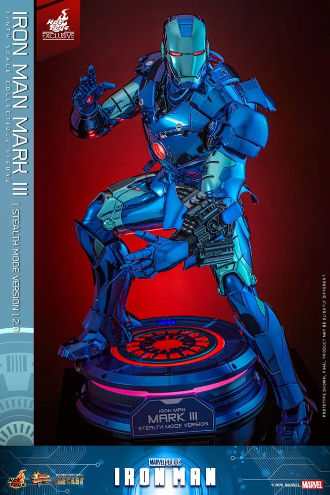 Iron Man Action Figure – Mark III Stealth Mode 2.0 33 cm 7