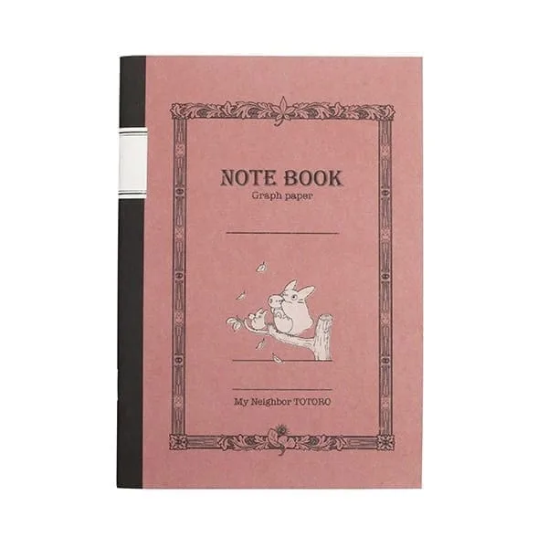 My Neighbor Totoro Notebook – Red Retro Design 12 x 18 cm