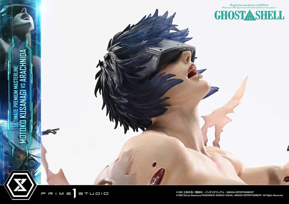 Ghost in the Shell Statue – Motoko Kusanagi vs Arachnida 68 cm 18