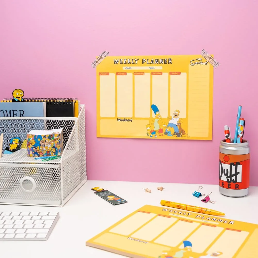 The Simpsons Weekly Planner – 54 Pages A4 7