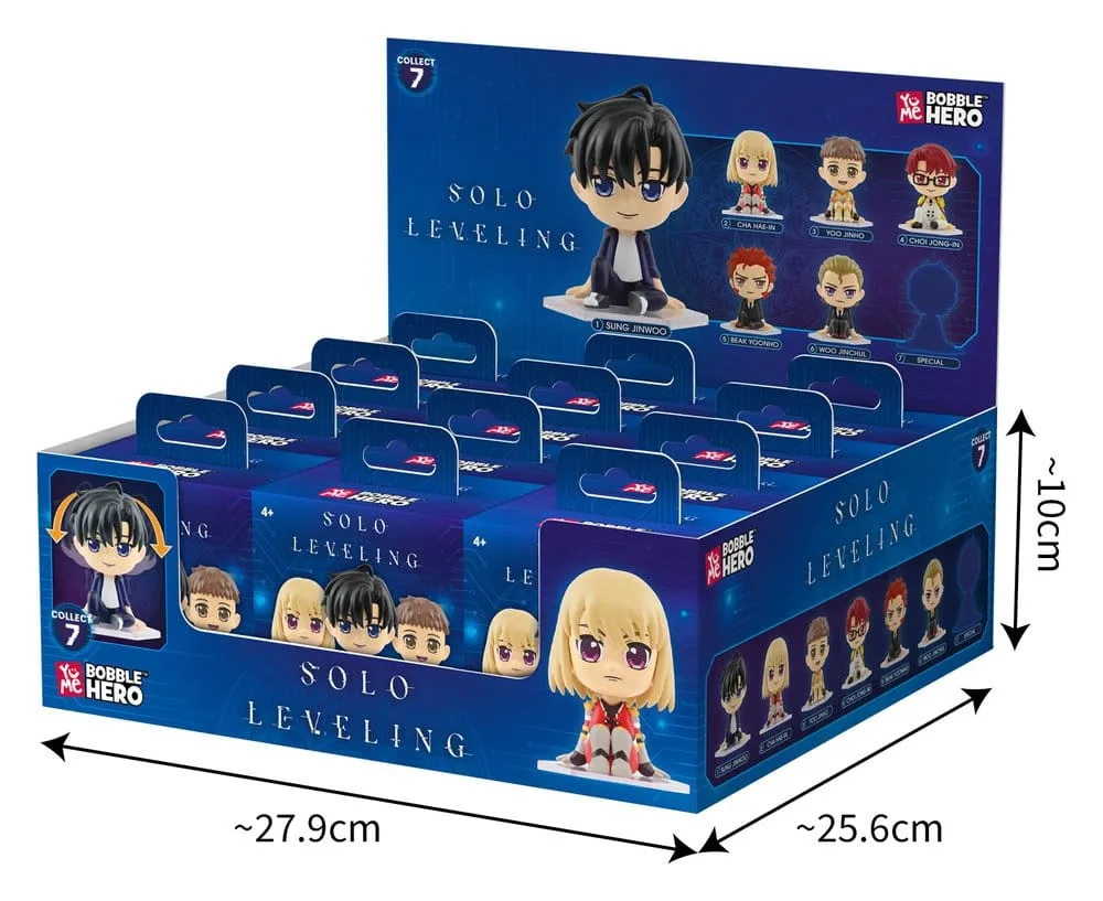 Solo Leveling Bobbleheads – Bobble Hero Series 1 Display of 12 18