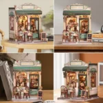 CuteBee Miniature House Model Kit – Sunny Cafe 20 x 16 cm 2