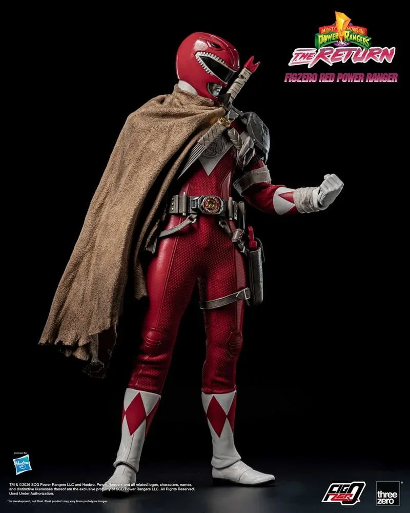 Power Rangers Action Figure – The Return FigZero Red Ranger 31 cm 6
