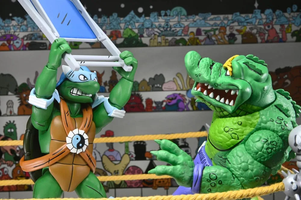 TMNT Action Figures – Stump Wrestling Turtles 4-Pack 18 cm 16