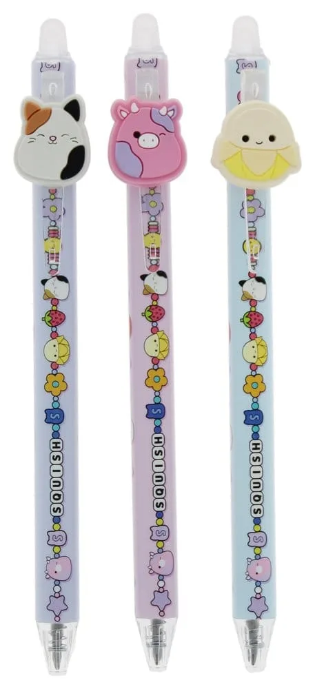Squishmallows Gel Pens – Erasable 3-Pack 1