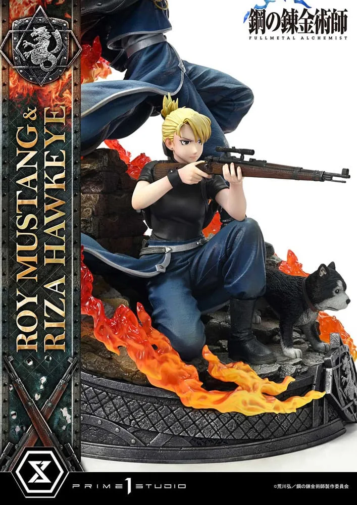 Fullmetal Alchemist Statue – Roy Mustang & Riza Hawkeye 50 cm 13