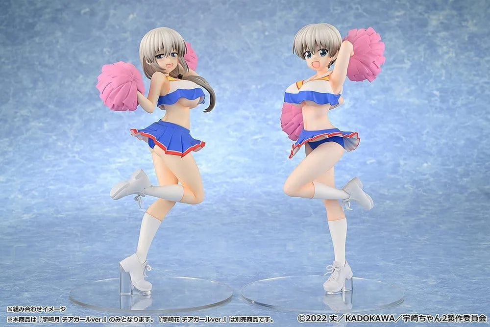 Uzaki-chan Wants to Hang Out Figure – Tsuki Cheerleader 23 cm 12