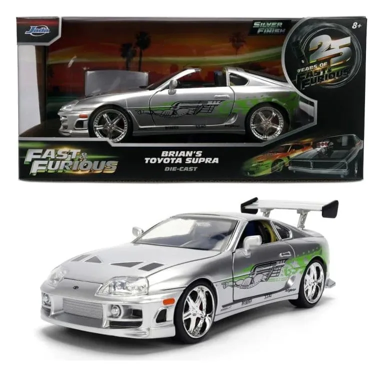 Fast & Furious Diecast Car – Brian's Toyota Anniversary 19 cm