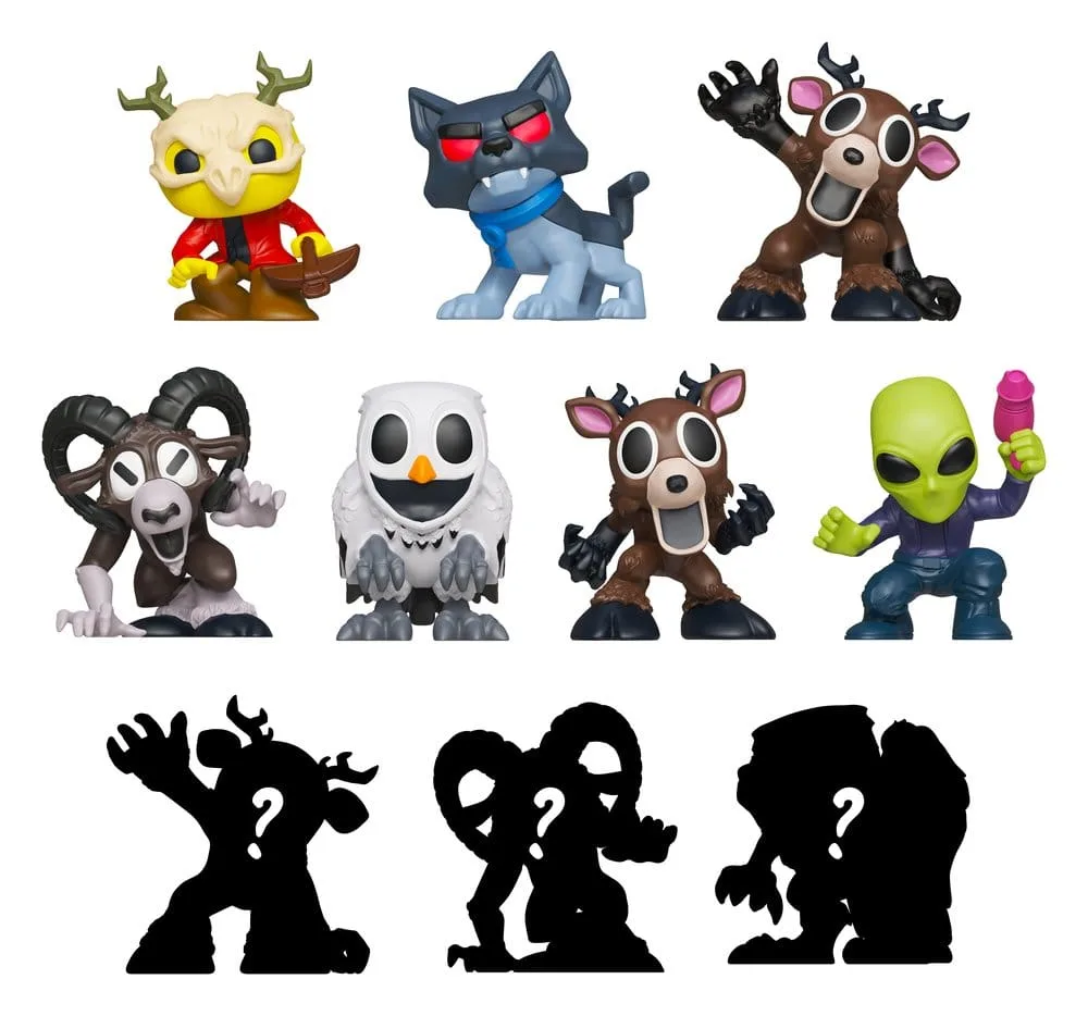 Roblox 99 Nights Mini Figures – 24 Blind Bag Display