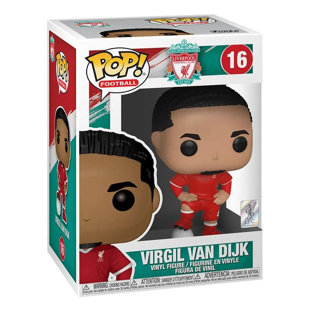 Liverpool F.C. Vinyl Figure – Virgil van Dijk Pop Football 9 cm 2