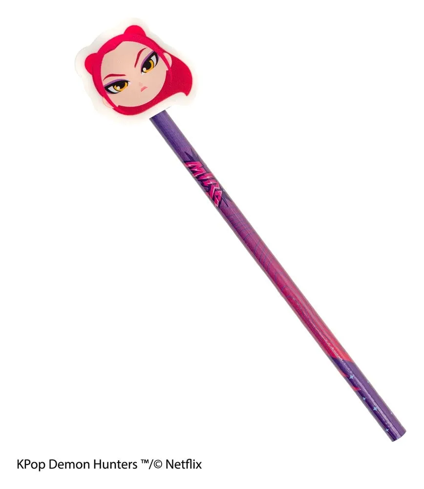 KPop Demon Hunters Pencil and Eraser Display – Series 1 30-Pack 9