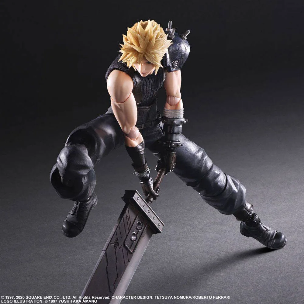 Final Fantasy VII Remake Action Figure – Cloud Strife Ver. 2 27 cm 5