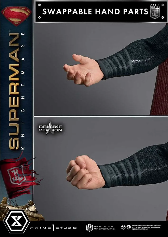 Justice League Statue – Superman Knightmare Deluxe Bonus 1/3 95 cm 7