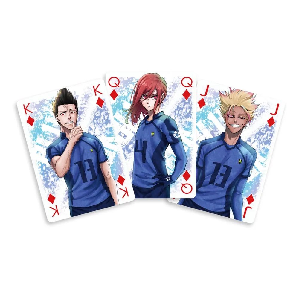 Blue Lock Playing Cards – 54-Card Deck 6 x 9 cm