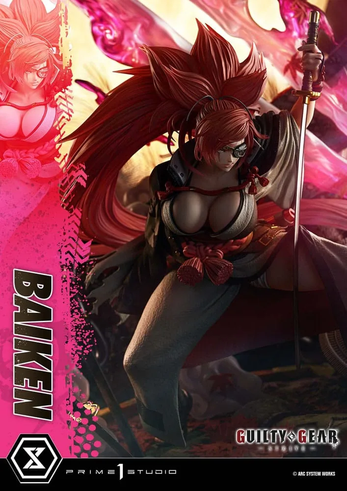 Guilty Gear Strive Statue – Baiken Bonus Version 1/4 Scale 80 cm 8