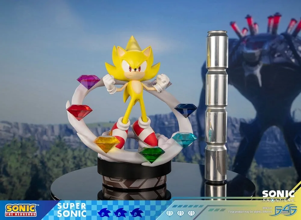 Sonic Frontiers Resin-Statue – Super Sonic 45 cm 13
