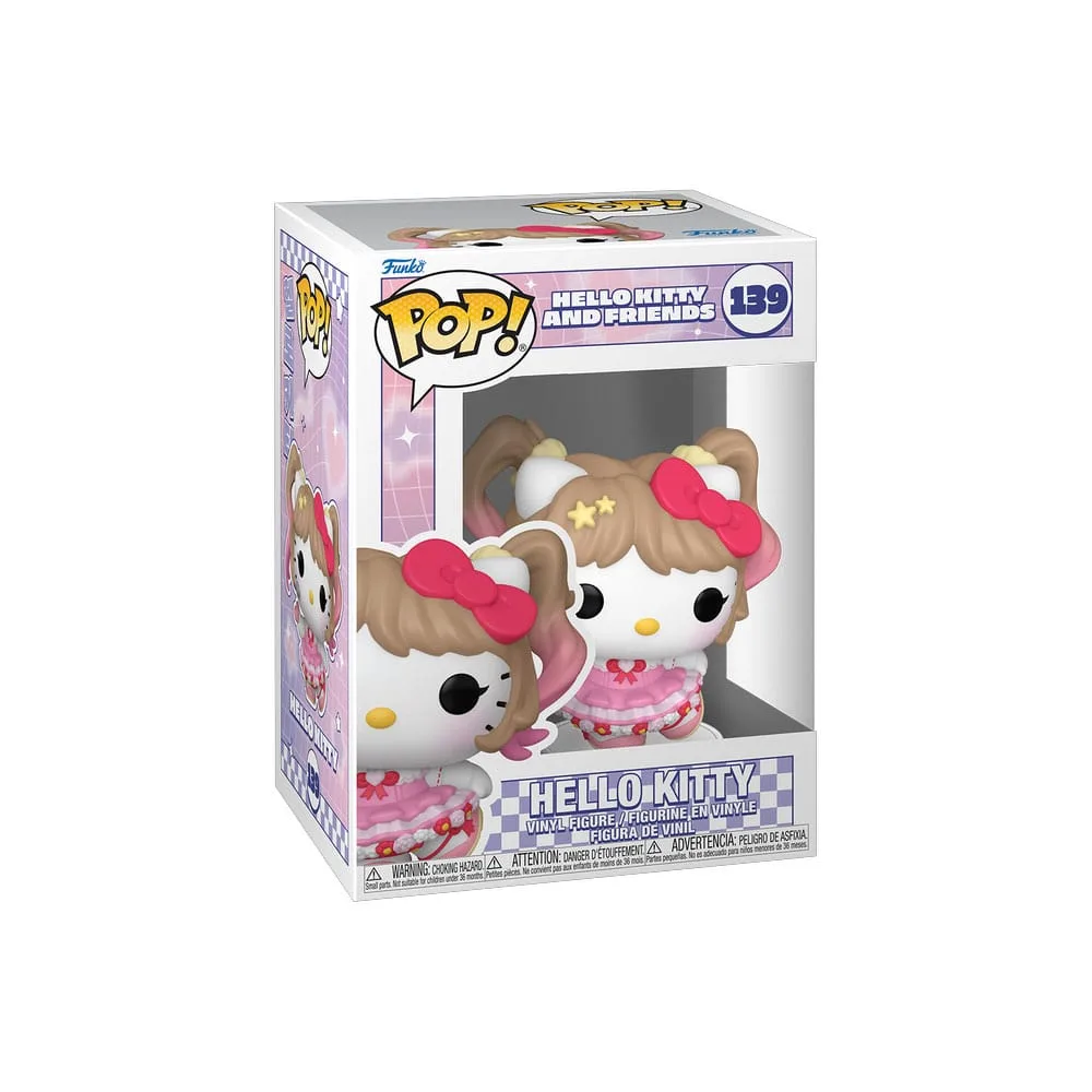 Hello Kitty Pop Vinyl Figure – K-Pop Outfit 9 cm 2