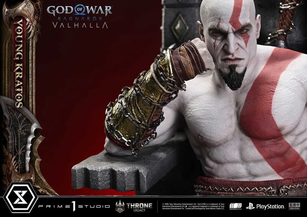 God of War Ragnarok Beeld – Young Kratos 1:3 91 cm 17