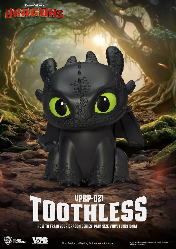 How to Train Your Dragon Coin Bank – Chibi Toothless 12 cm 2