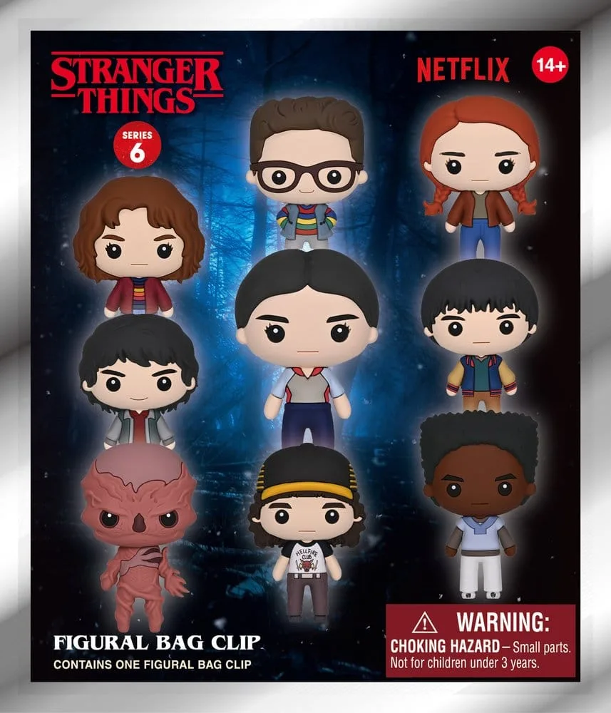 Stranger Things 5 Bag Clips – Series 6 24-Blind-Bag Display 2