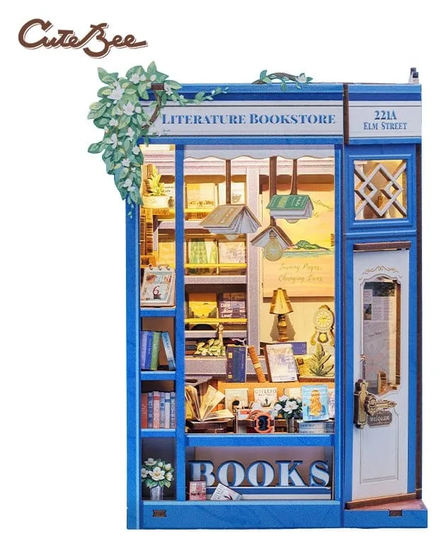 Literature Bookstore Book Nook – CuteBee 17 x 12 cm